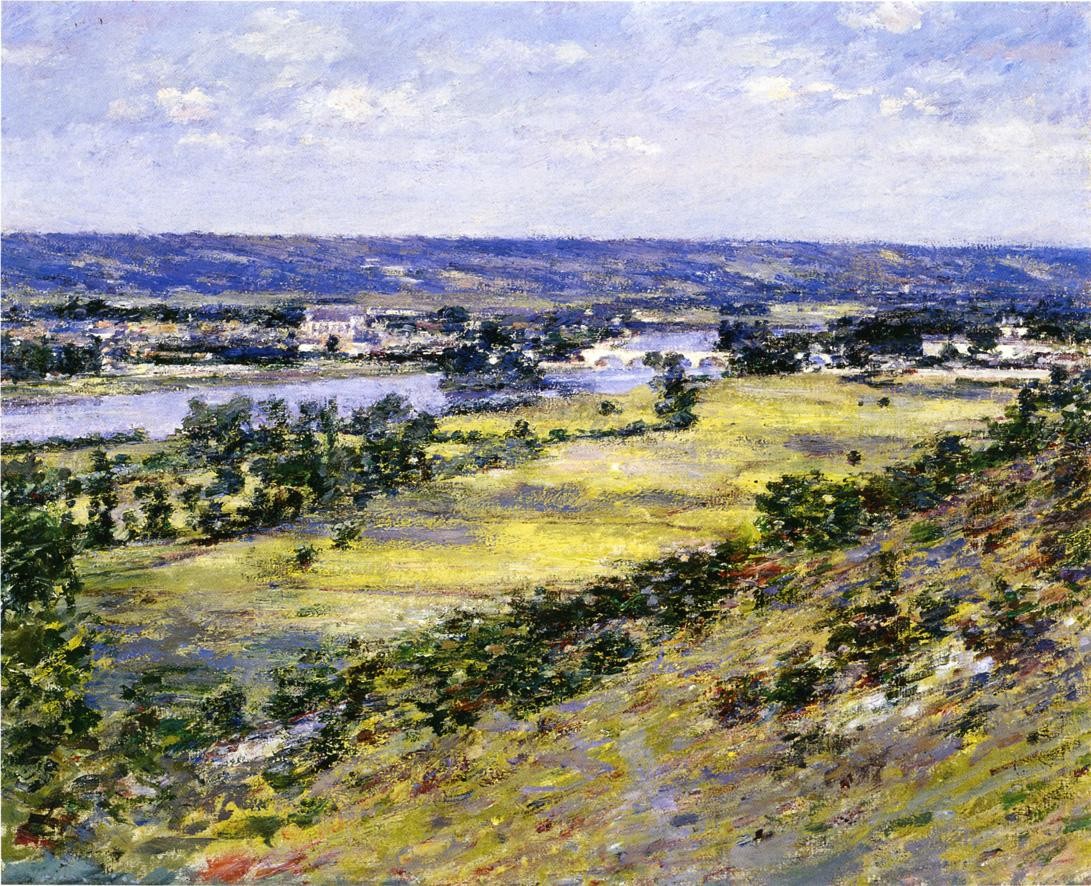 Theodore Robinson Valley of the Seine from Giverny Heights